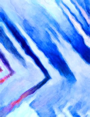 Soyut suluboya sanat eserleri. Fırça boyalı dijital resim. Renkli yaratıcı suluboya çizimi.