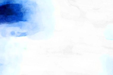 Soyut suluboya sanat eserleri. Fırça boyalı dijital resim. Renkli yaratıcı suluboya çizimi.