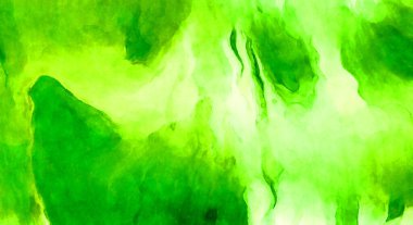 Soyut suluboya sanat eserleri. Fırça boyalı dijital resim. Renkli yaratıcı suluboya çizimi.