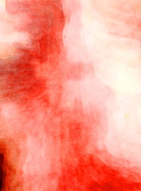 Soyut suluboya sanat eserleri. Fırça boyalı dijital resim. Renkli yaratıcı suluboya çizimi.