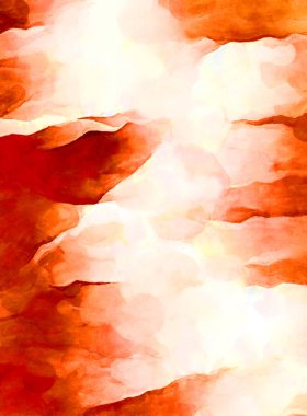 Soyut suluboya sanat eserleri. Fırça boyalı dijital resim. Renkli yaratıcı suluboya çizimi.