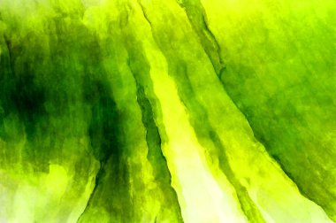 Soyut suluboya sanat eserleri. Fırça boyalı dijital resim. Renkli yaratıcı suluboya çizimi.