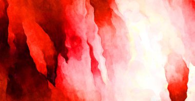 Soyut suluboya sanat eserleri. Fırça boyalı dijital resim. Renkli yaratıcı suluboya çizimi.