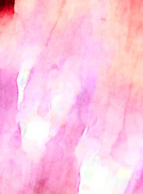 Soyut suluboya sanat eserleri. Fırça boyalı dijital resim. Renkli yaratıcı suluboya çizimi.