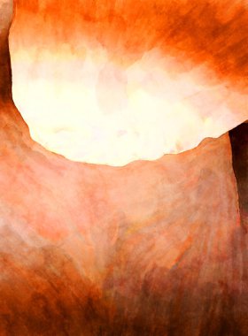 Soyut suluboya sanat eserleri. Fırça boyalı dijital resim. Renkli yaratıcı suluboya çizimi.