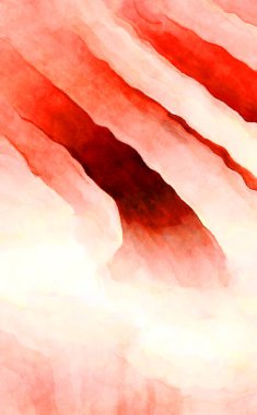 Soyut suluboya sanat eserleri. Fırça boyalı dijital resim. Renkli yaratıcı suluboya çizimi.