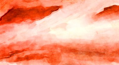 Soyut suluboya sanat eserleri. Fırça boyalı dijital resim. Renkli yaratıcı suluboya çizimi.