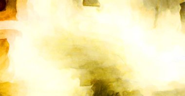 Soyut suluboya sanat eserleri. Fırça boyalı dijital resim. Renkli yaratıcı suluboya çizimi.