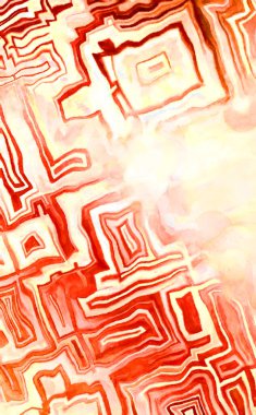 Soyut suluboya sanat eserleri. Fırça boyalı dijital resim. Renkli yaratıcı suluboya çizimi.