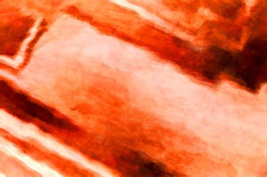 Soyut suluboya sanat eserleri. Fırça boyalı dijital resim. Renkli yaratıcı suluboya çizimi.