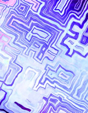 Soyut suluboya sanat eserleri. Fırça boyalı dijital resim. Renkli yaratıcı suluboya çizimi.