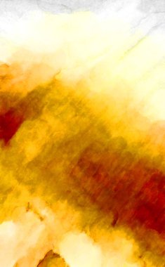 Soyut suluboya sanat eserleri. Fırça boyalı dijital resim. Renkli yaratıcı suluboya çizimi.