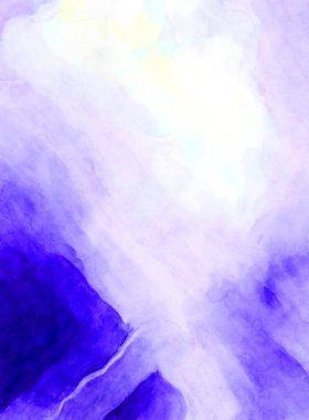 Soyut suluboya sanat eserleri. Fırça boyalı dijital resim. Renkli yaratıcı suluboya çizimi.