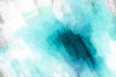 Soyut suluboya sanat eserleri. Fırça boyalı dijital resim. Renkli yaratıcı suluboya çizimi.