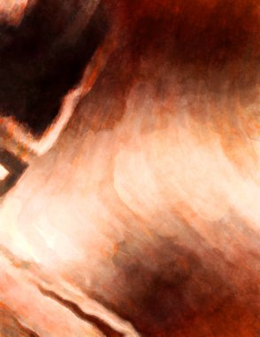 Soyut suluboya sanat eserleri. Fırça boyalı dijital resim. Renkli yaratıcı suluboya çizimi.