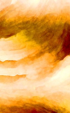 Soyut suluboya sanat eserleri. Fırça boyalı dijital resim. Renkli yaratıcı suluboya çizimi.