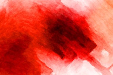 Soyut suluboya sanat eserleri. Fırça boyalı dijital resim. Renkli yaratıcı suluboya çizimi.