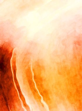 Soyut suluboya sanat eserleri. Fırça boyalı dijital resim. Renkli yaratıcı suluboya çizimi.