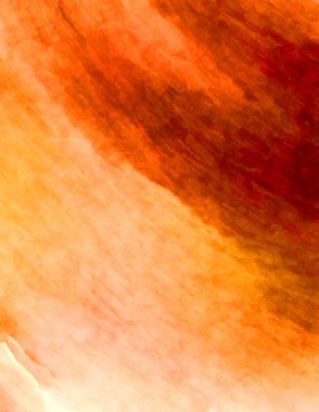 Soyut suluboya sanat eserleri. Fırça boyalı dijital resim. Renkli yaratıcı suluboya çizimi.