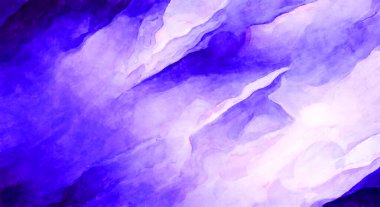 Soyut suluboya sanat eserleri. Fırça boyalı dijital resim. Renkli yaratıcı suluboya çizimi.