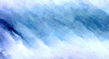 Soyut suluboya sanat eserleri. Fırça boyalı dijital resim. Renkli yaratıcı suluboya çizimi.