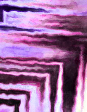 Soyut suluboya sanat eserleri. Fırça boyalı dijital resim. Renkli yaratıcı suluboya çizimi.