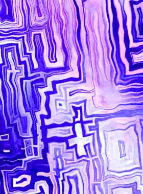 Soyut suluboya sanat eserleri. Fırça boyalı dijital resim. Renkli yaratıcı suluboya çizimi.