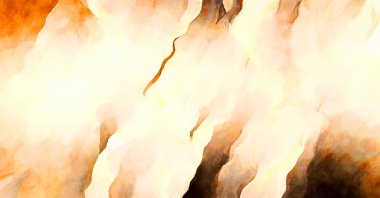 Soyut suluboya sanat eserleri. Fırça boyalı dijital resim. Renkli yaratıcı suluboya çizimi.