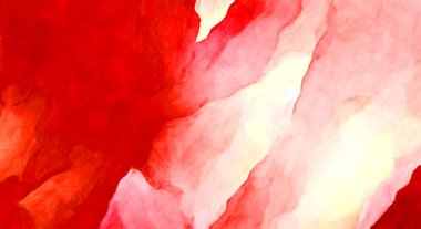 Soyut suluboya sanat eserleri. Fırça boyalı dijital resim. Renkli yaratıcı suluboya çizimi.