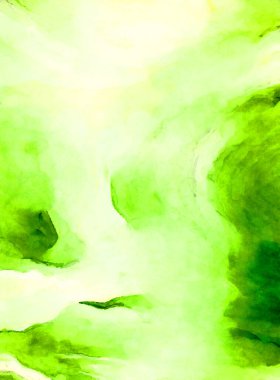 Soyut suluboya sanat eserleri. Fırça boyalı dijital resim. Renkli yaratıcı suluboya çizimi.