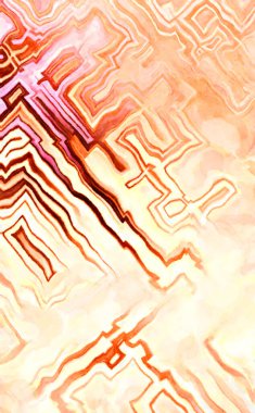 Soyut suluboya sanat eserleri. Fırça boyalı dijital resim. Renkli yaratıcı suluboya çizimi.