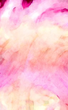 Soyut suluboya sanat eserleri. Fırça boyalı dijital resim. Renkli yaratıcı suluboya çizimi.