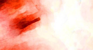 Soyut suluboya sanat eserleri. Fırça boyalı dijital resim. Renkli yaratıcı suluboya çizimi.