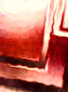 Soyut suluboya sanat eserleri. Fırça boyalı dijital resim. Renkli yaratıcı suluboya çizimi.