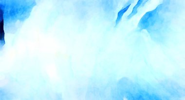 Soyut suluboya sanat eserleri. Fırça boyalı dijital resim. Renkli yaratıcı suluboya çizimi.