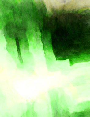 Soyut suluboya sanat eserleri. Fırça boyalı dijital resim. Renkli yaratıcı suluboya çizimi.