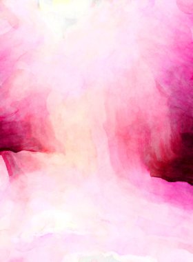 Soyut suluboya sanat eserleri. Fırça boyalı dijital resim. Renkli yaratıcı suluboya çizimi.