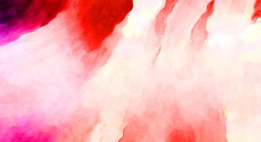 Soyut suluboya sanat eserleri. Fırça boyalı dijital resim. Renkli yaratıcı suluboya çizimi.