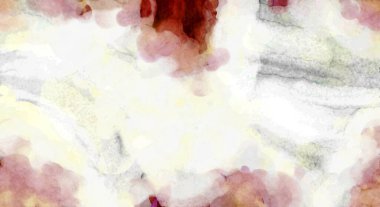 Soyut suluboya sanat eserleri. Fırça boyalı dijital resim. Renkli yaratıcı suluboya çizimi.