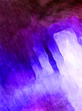 Soyut suluboya sanat eserleri. Fırça boyalı dijital resim. Renkli yaratıcı suluboya çizimi.