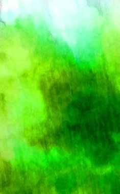 Soyut suluboya sanat eserleri. Fırça boyalı dijital resim. Renkli yaratıcı suluboya çizimi.