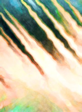 Soyut suluboya sanat eserleri. Fırça boyalı dijital resim. Renkli yaratıcı suluboya çizimi.