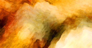 Soyut suluboya sanat eserleri. Fırça boyalı dijital resim. Renkli yaratıcı suluboya çizimi.