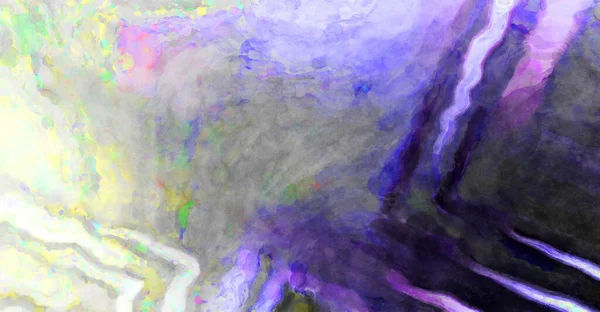 추상적 수채화 작품입니다 브러시는 디지털 그림을 그렸다 색깔의 수채화 — 스톡 사진
