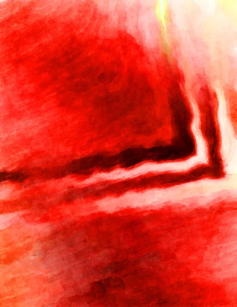 Obra Arte Expressiva Aquarela Abstrata Pincel Pintado Pintura Arte Digital — Fotografia de Stock