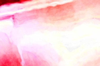 Soyut suluboya sanat eserleri. Fırça boyalı dijital resim. Renkli yaratıcı suluboya çizimi.