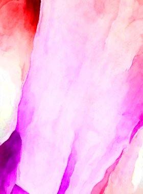 Soyut suluboya sanat eserleri. Fırça boyalı dijital resim. Renkli yaratıcı suluboya çizimi.