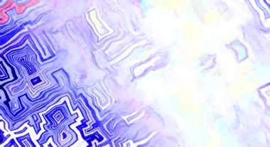 Soyut suluboya sanat eserleri. Fırça boyalı dijital resim. Renkli yaratıcı suluboya çizimi.