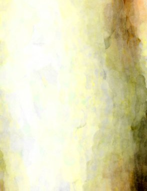 Soyut suluboya sanat eserleri. Fırça boyalı dijital resim. Renkli yaratıcı suluboya çizimi.