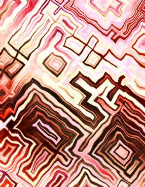 Soyut suluboya sanat eserleri. Fırça boyalı dijital resim. Renkli yaratıcı suluboya çizimi.